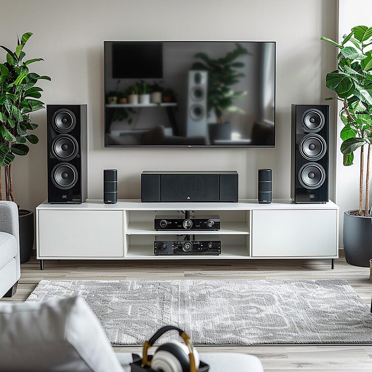j. TV & Home Audio