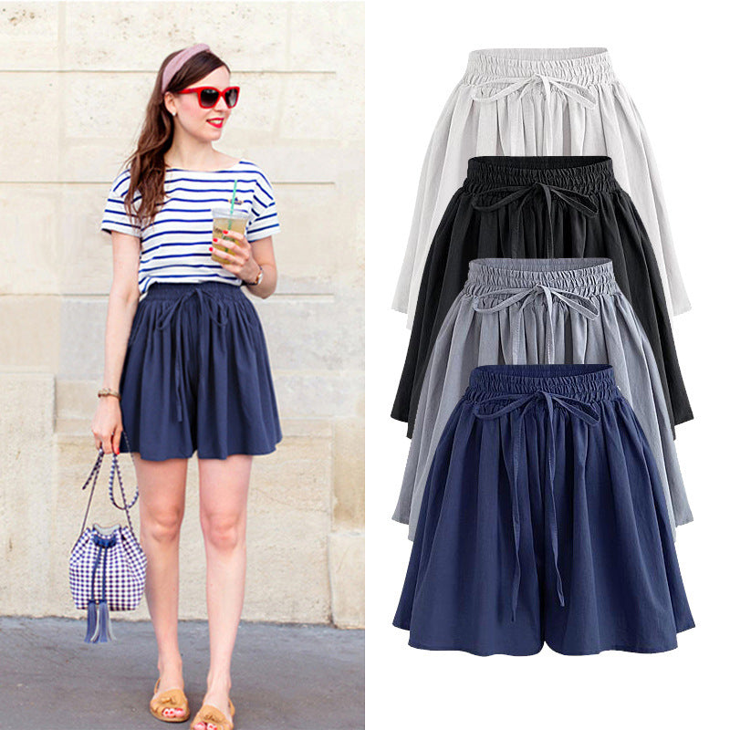 Women Summer Plus Fat New Chiffon Pants