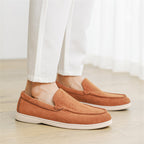 New Men's Suede Beans Shoes Slip-on Lazy Loafers