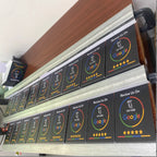 13.56MHz Programmable Google Review Card NFC Station Table NFC Google Reviews Display Bending Card Standing Brand Bracket