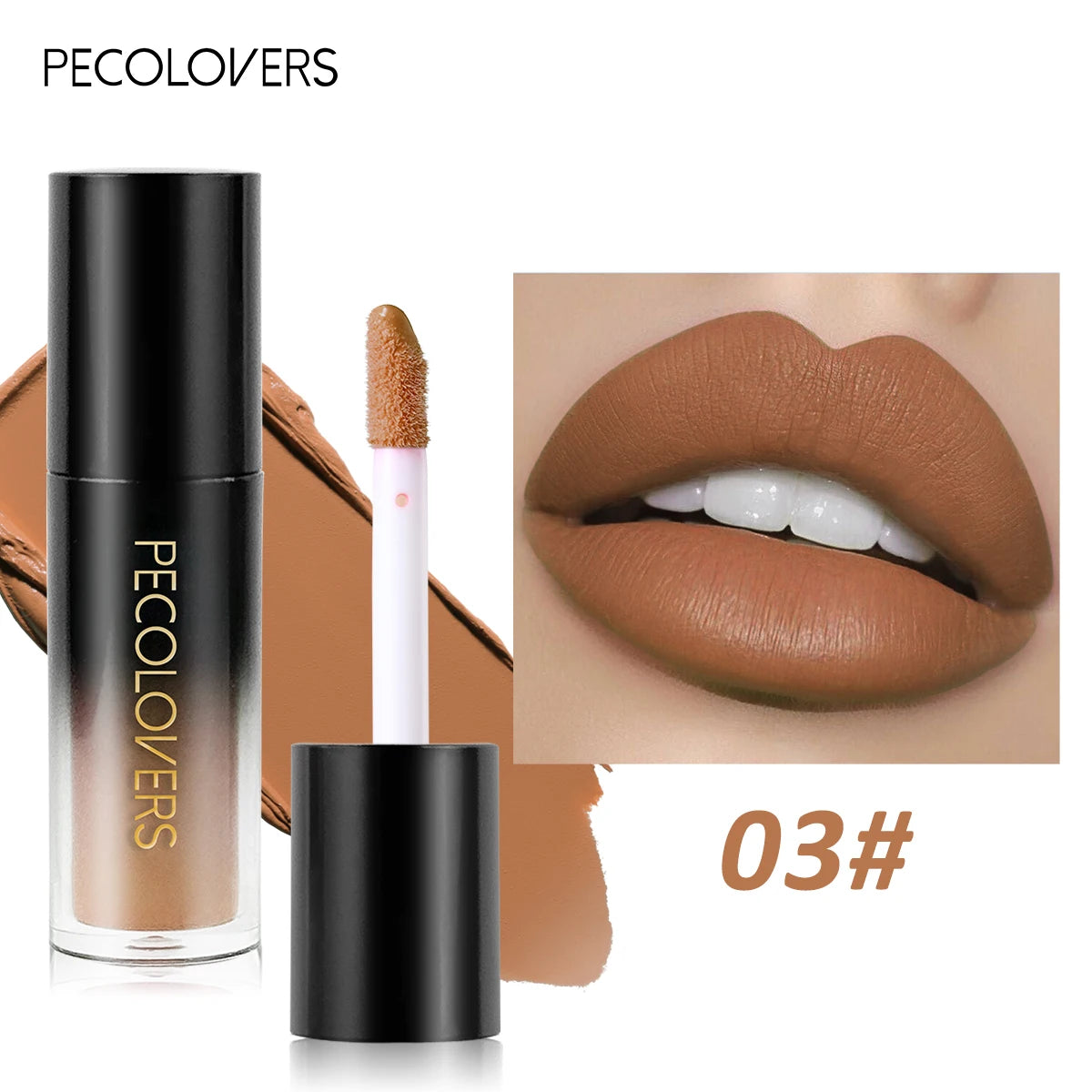 1PC Long-lasting and Smooth Lipstick, Moisturizing, Creamy Texture, Ideal for Autumn and Winter, Delicate Makeup Looks