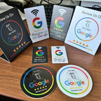Lightweight NFC 215 Programmable Card - Google Comment Sticker 13.56Mhz Waterproof