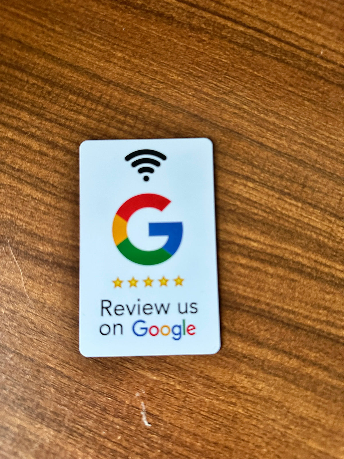 Lightweight NFC 215 Programmable Card - Google Comment Sticker 13.56Mhz Waterproof