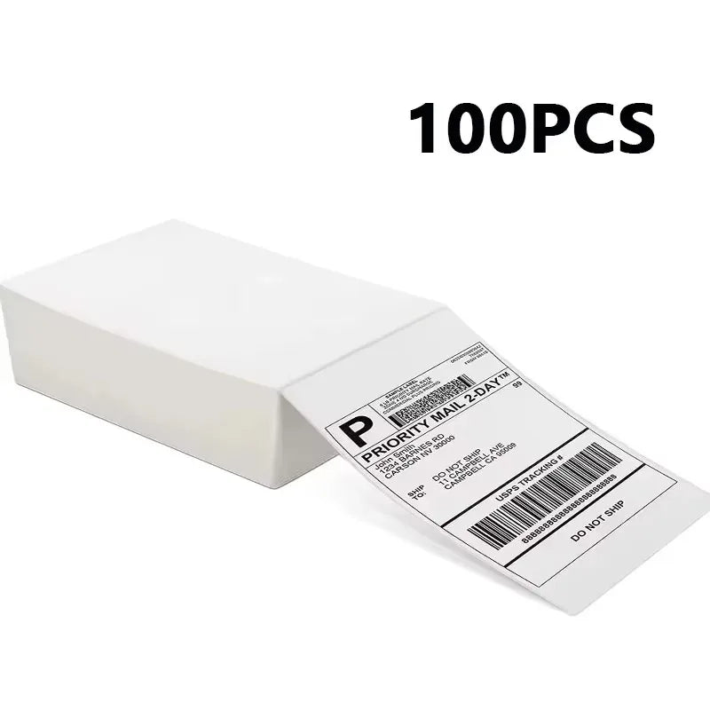 4x6 Inch Thermal Label Paper 100/200/500 Sheets 100x150mm Labels Shipping DHL UPS Express Barcode