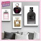 Woman Fashion Perfume Bottle Nordic Print Canvas Posters For Living Room Modern Home