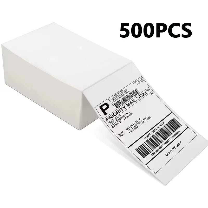 4x6 Inch Thermal Label Paper 100/200/500 Sheets 100x150mm Labels Shipping DHL UPS Express Barcode