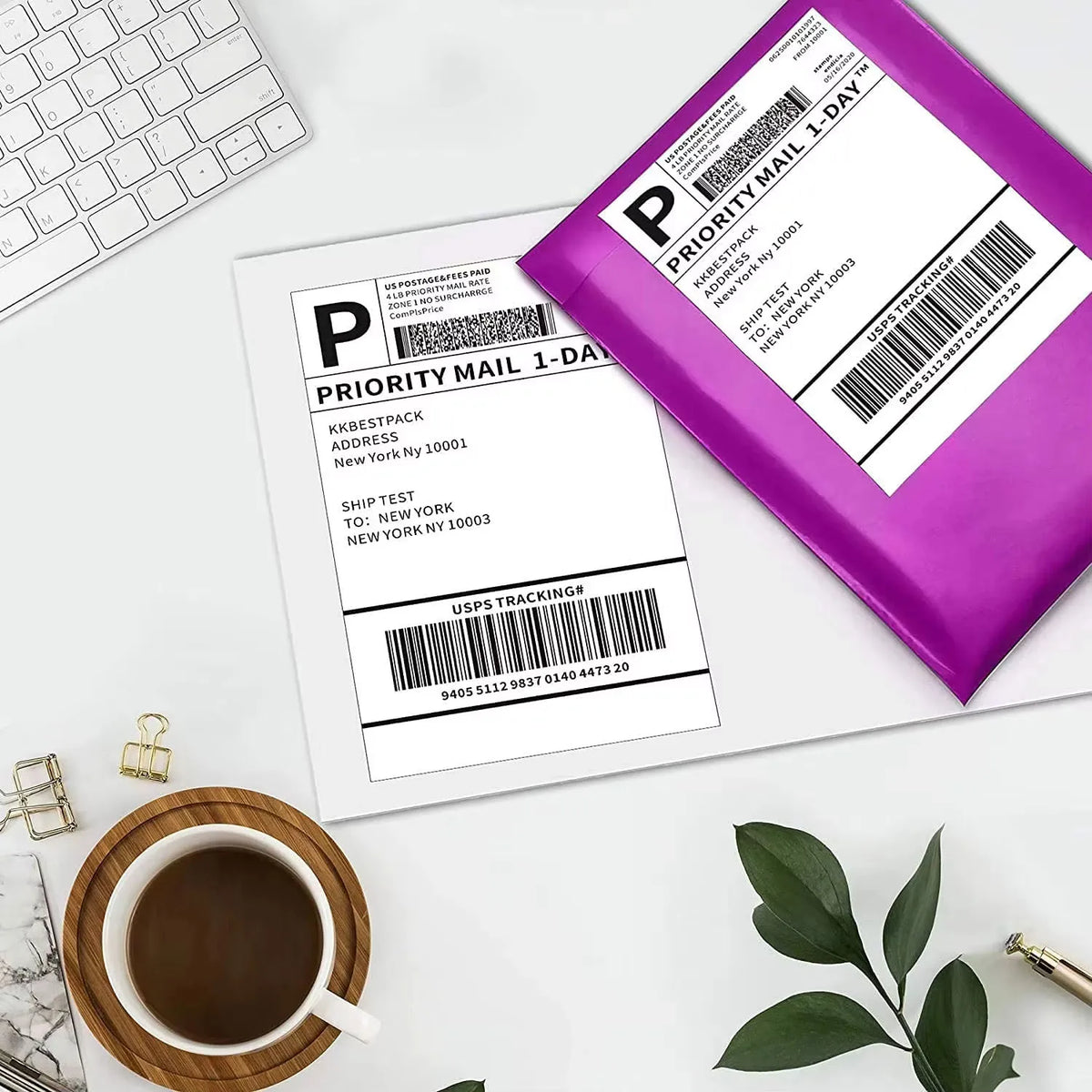 4x6 Inch Thermal Label Paper 100/200/500 Sheets 100x150mm Labels Shipping DHL UPS Express Barcode