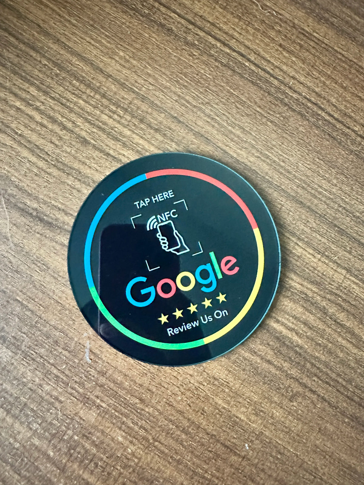 Lightweight NFC 215 Programmable Card - Google Comment Sticker 13.56Mhz Waterproof