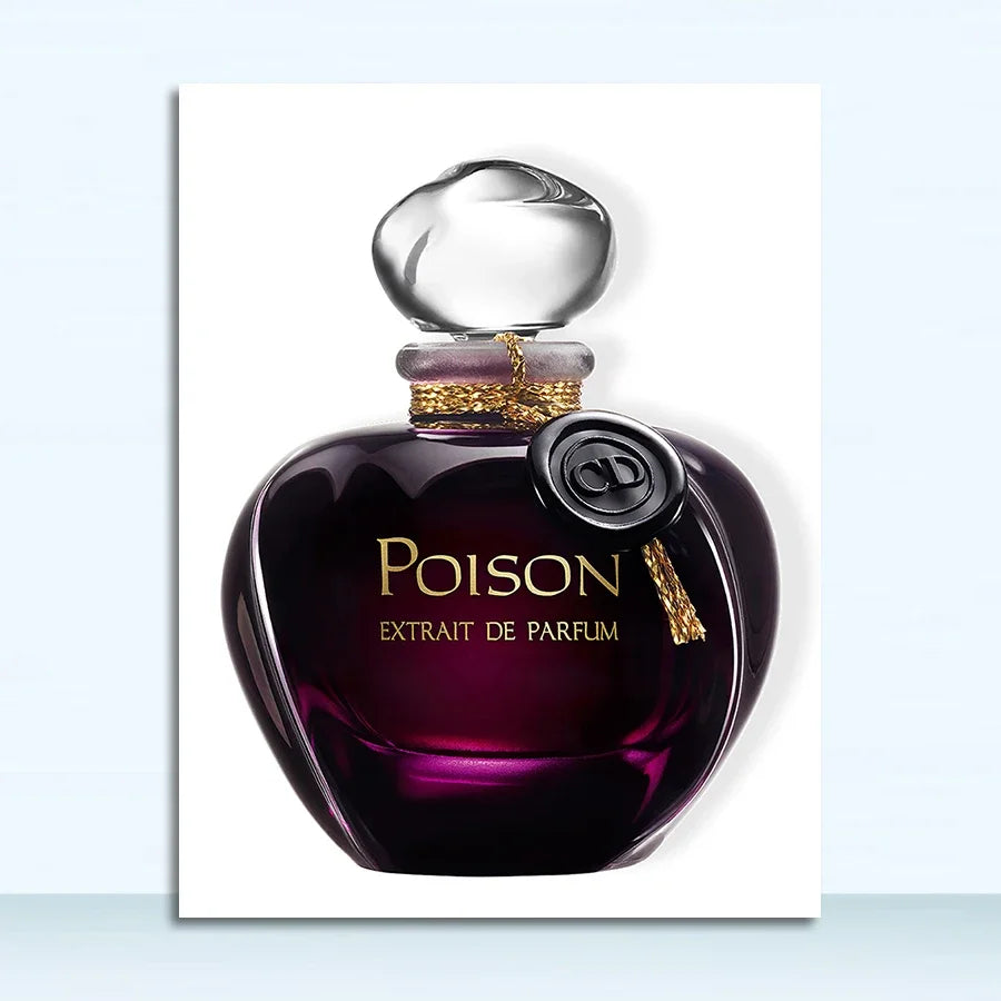 Woman Fashion Perfume Bottle Nordic Print Canvas Posters For Living Room Modern Home