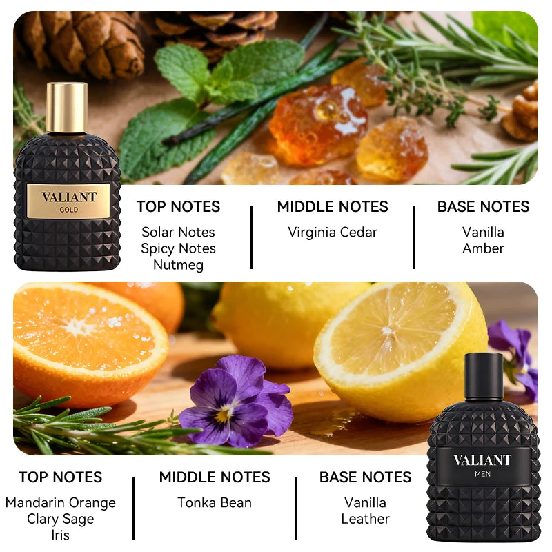 3.4 Fl Oz Men's and Women's Eau De Parfum, Mandarin Orange, Orange Blossom & Bergamot Fragrance. Perfect for Christmas Gifts