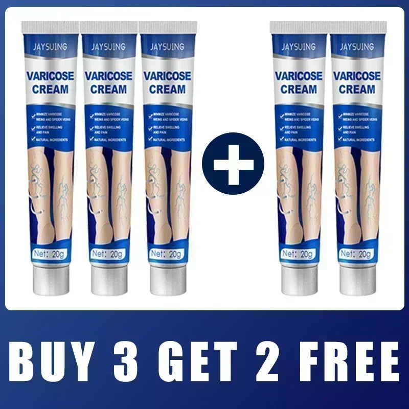 Varicose Vein Treatment for Legs | Spider Vein and Varicose Vein Cream | Collagen Protein
