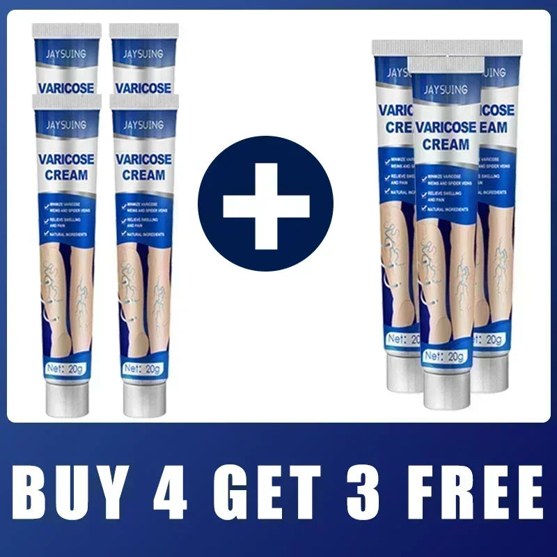 Varicose Vein Treatment for Legs | Spider Vein and Varicose Vein Cream | Collagen Protein