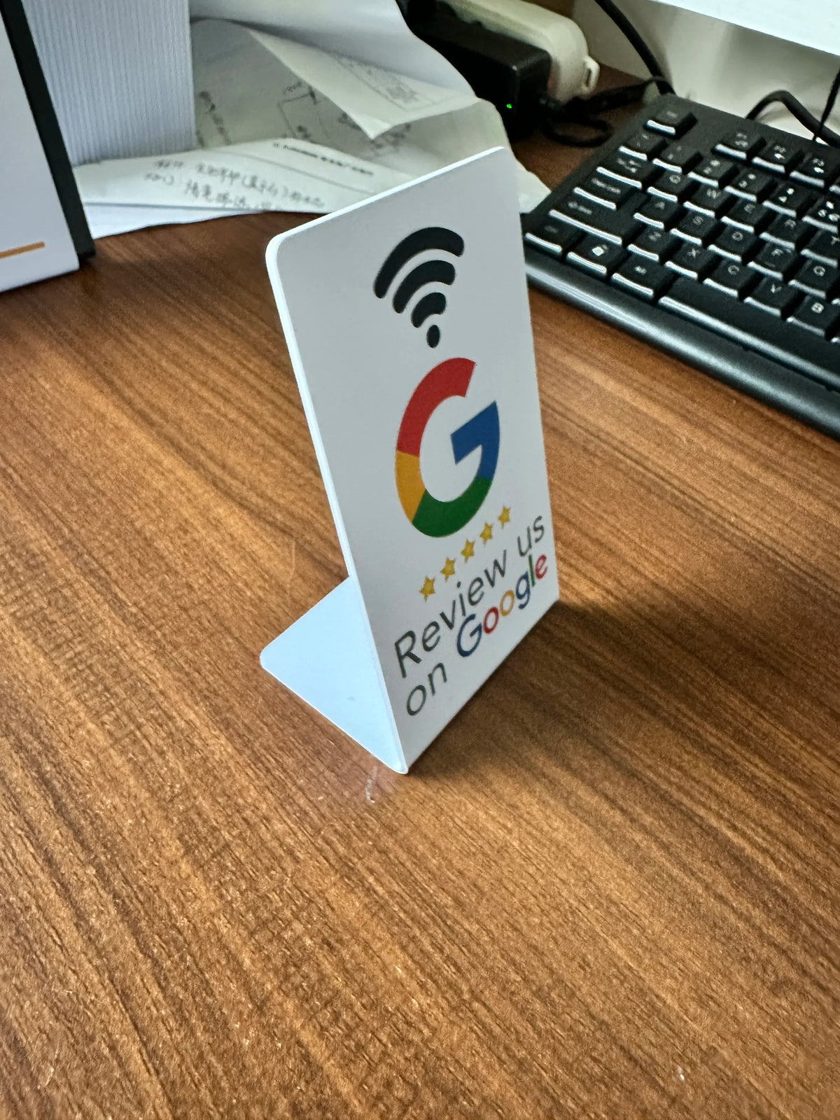 Lightweight NFC 215 Programmable Card - Google Comment Sticker 13.56Mhz Waterproof