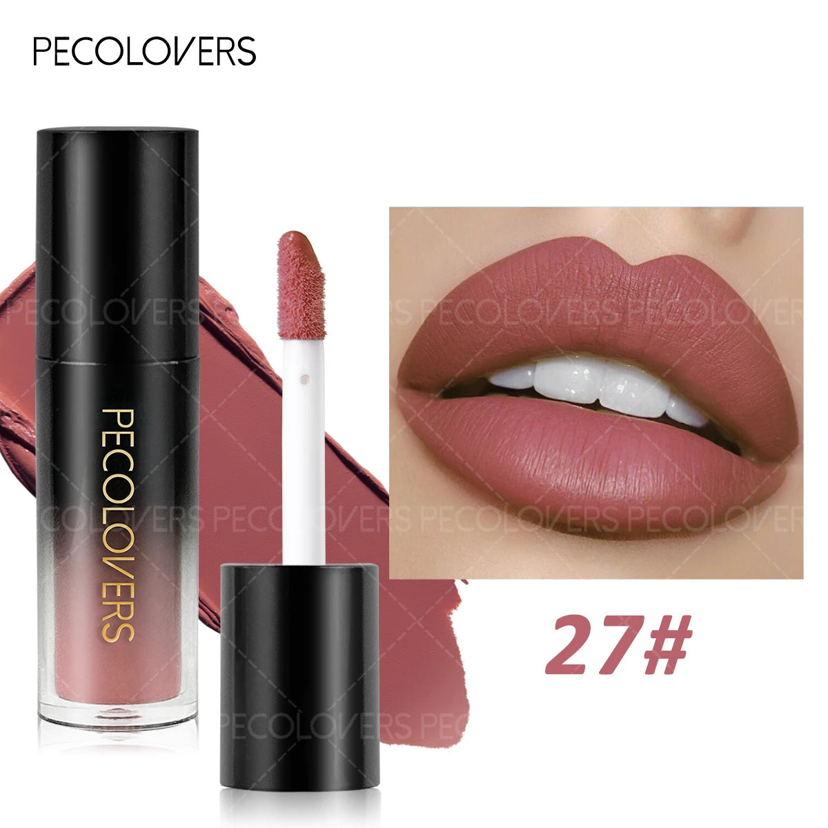 1PC Long-lasting and Smooth Lipstick, Moisturizing, Creamy Texture, Ideal for Autumn and Winter, Delicate Makeup Looks