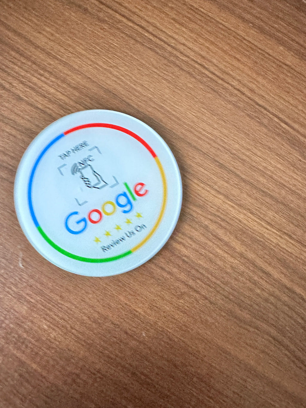 Lightweight NFC 215 Programmable Card - Google Comment Sticker 13.56Mhz Waterproof