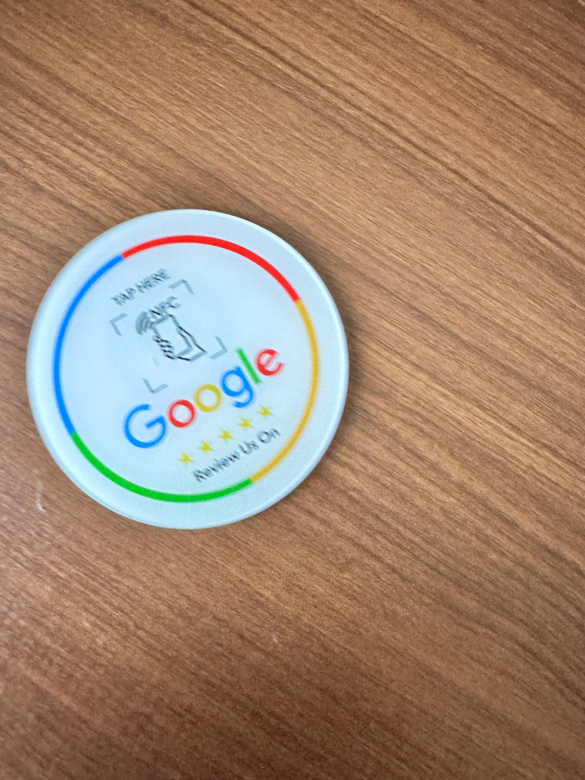 Lightweight NFC 215 Programmable Card - Google Comment Sticker 13.56Mhz Waterproof