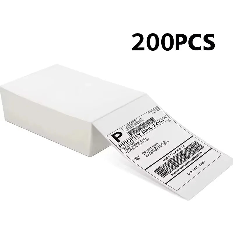 4x6 Inch Thermal Label Paper 100/200/500 Sheets 100x150mm Labels Shipping DHL UPS Express Barcode