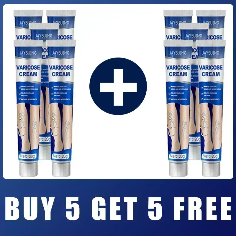 Varicose Vein Treatment for Legs | Spider Vein and Varicose Vein Cream | Collagen Protein