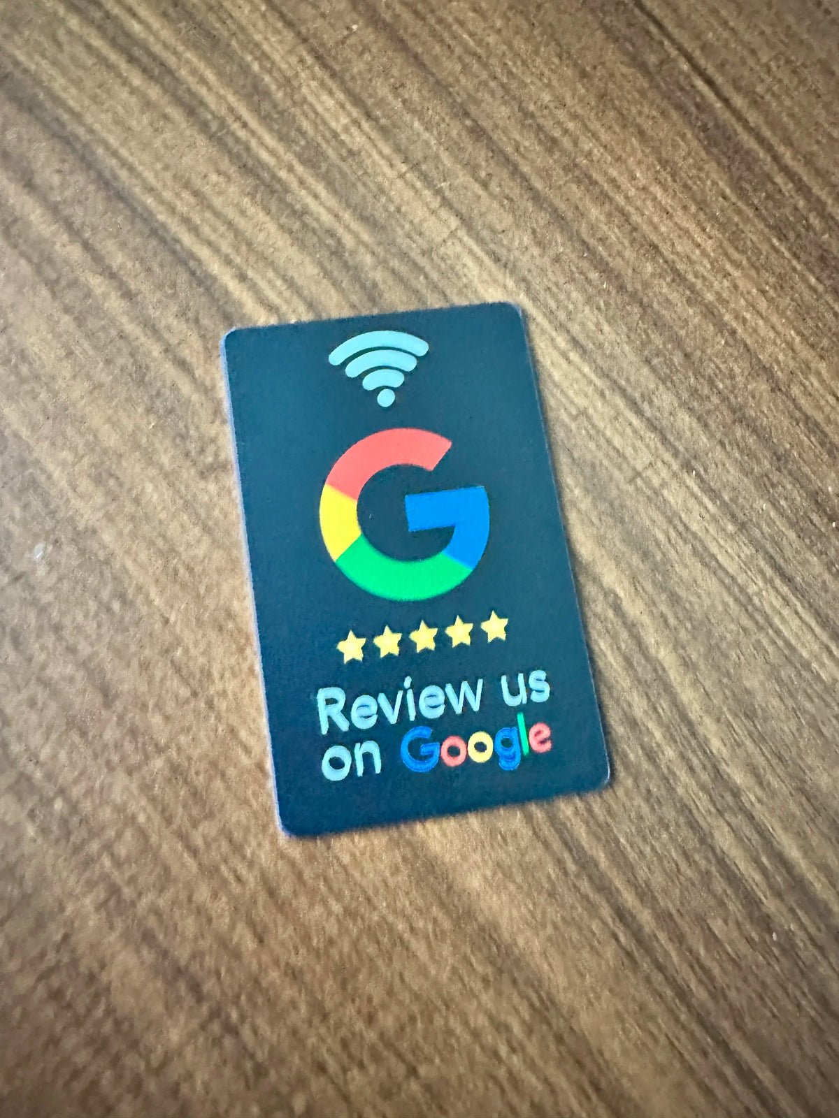 Lightweight NFC 215 Programmable Card - Google Comment Sticker 13.56Mhz Waterproof