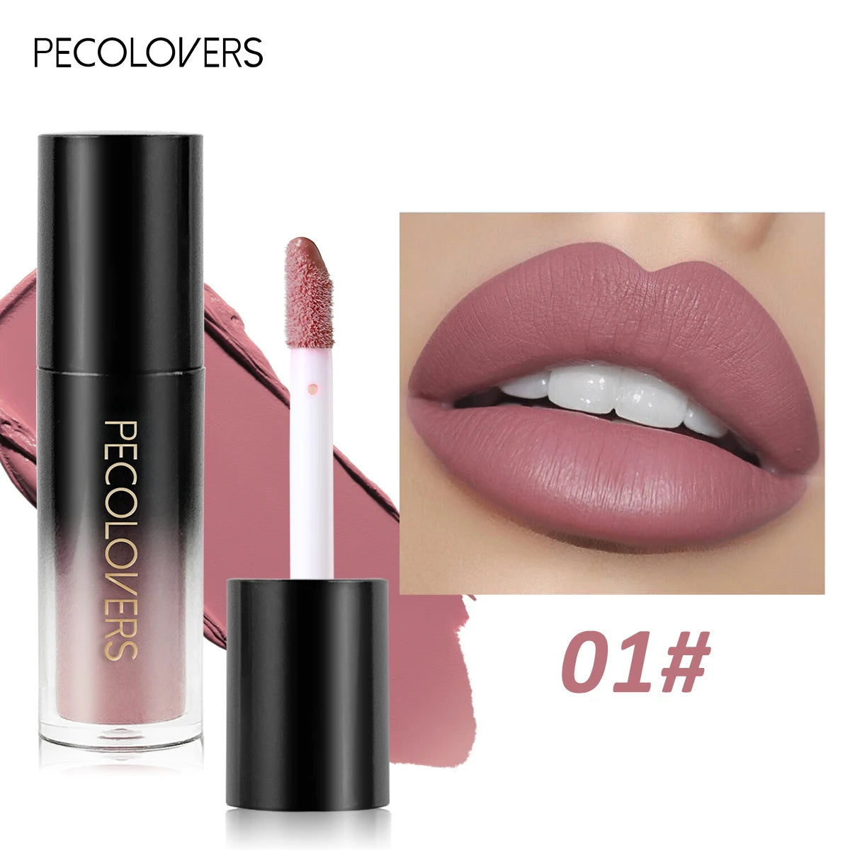 1PC Long-lasting and Smooth Lipstick, Moisturizing, Creamy Texture, Ideal for Autumn and Winter, Delicate Makeup Looks